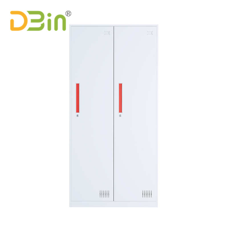 Stainless Modern 2 Lines 2 Door Steel Locker Waterproof